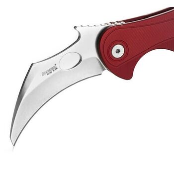 Couteau pliant Lionsteel karambit "L.E.ONE MID" LE2A.RS rouge