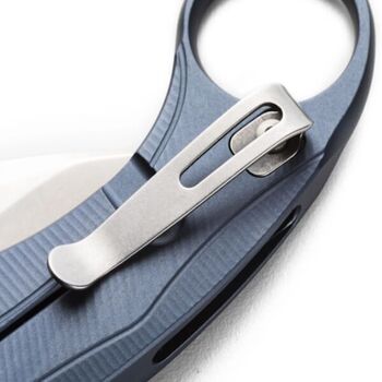 Couteau pliant Lionsteel karambit "L.E.ONE MID" LE2A.IS bleu