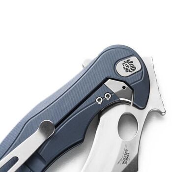 Lionsteel karambit folding knife ‘L.E.ONE MID’ LE2A.IS blue