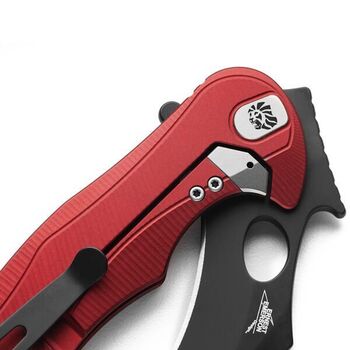 Couteau pliant Lionsteel karambit "L.E.ONE MID" LE2A.RB rouge