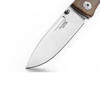 Couteau pliant Lionsteel "NiNi" micarta naturel NN1.CVN