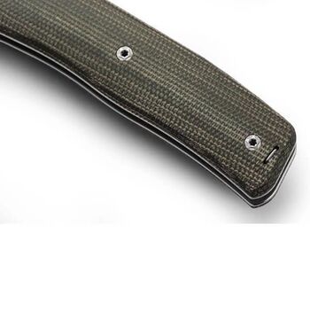 Couteau pliant Lionsteel "NiNi" micarta vert NN1.CVG