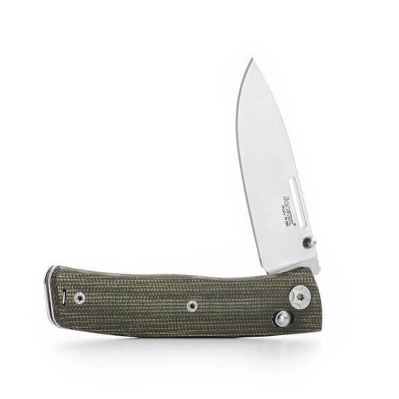 Couteau pliant Lionsteel "NiNi" micarta vert NN1.CVG