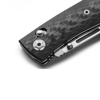 Couteau pliant Lionsteel "NiNi" G10 noir/titanium NN2.GBK