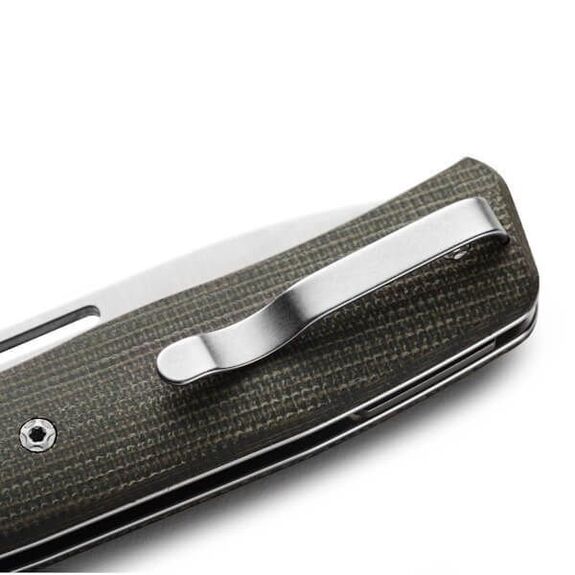 Lionsteel Klappmesser „NiNi“ micarta grün/titanium NN2.CVG