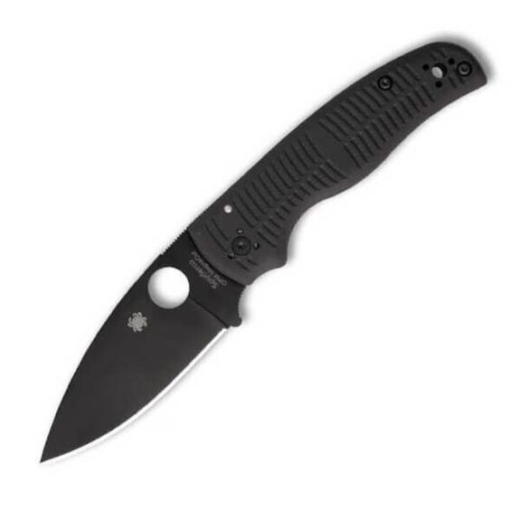 Couteau pliant Spyderco Shaman Salt noir C229GMCBKP