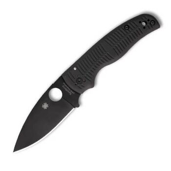 C229GMCBKP Spyderco Shaman Salt black folding knife