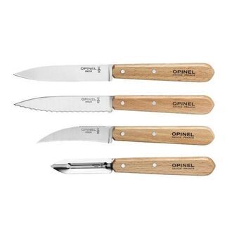 Coffret Opinel "Les essentiels du cuisinier" manche hêtre 958