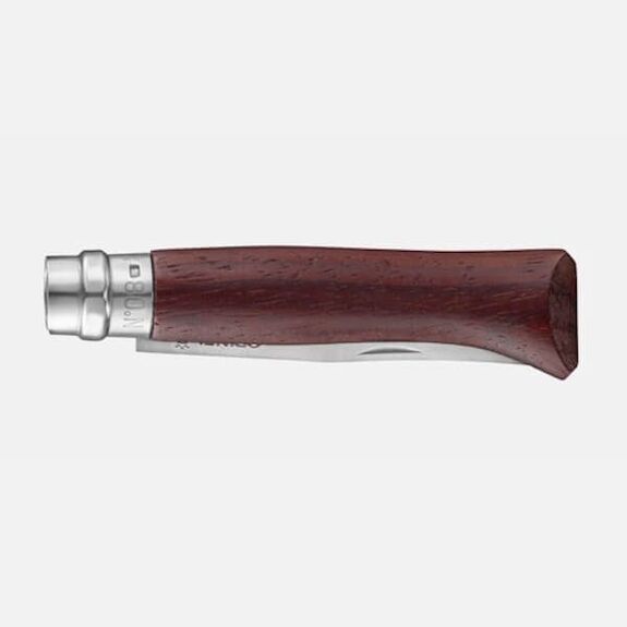 Couteau Opinel 8 VRI Luxe Padouk manche 11cm 973.08