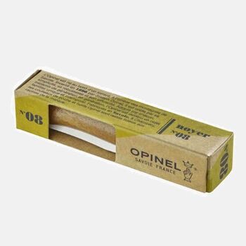 Couteau pliant Opinel 8VRI "bois classiques" manche 11cm noyer 992