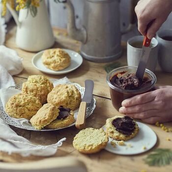 Opinel breakfast knife with orange handle 92176