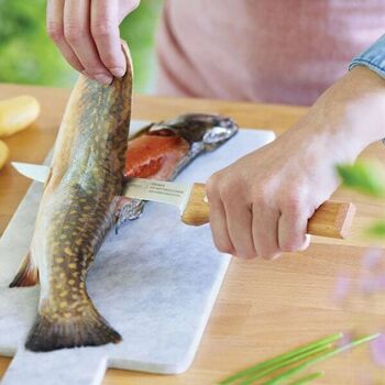 Opinel Filetiermesser „Parallel Nr. 121“ mit Buchenholzgriff, 1821