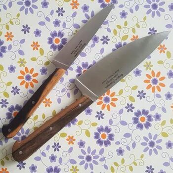 Goyon-Chazeau "P'tit et Grand Tradi" 2-piece knife set in grenadilla wood 3557