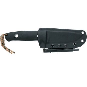 Black Fox Vesuvius 710D2 Bushcraft-Messer mit feststehender Klinge