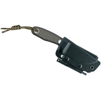 Black Fox Viator feststehendes Messer, graues Micarta 731D2MG