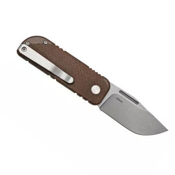 Couteau de poche Black Fox Nu-Bowie Micarta 758MIB