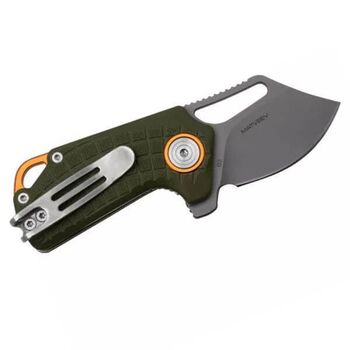 Black Fox Puck G10 green pocket knife 761OD