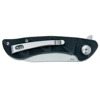 Couteau de poche Black Fox Dripper micarta noir 771MB