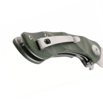 Couteau de poche Black Fox Dripper micarta vert 771MOD