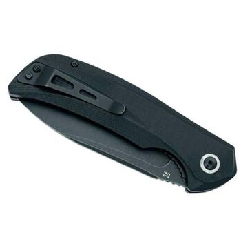 Couteau de poche Black Fox Paradigma G10 tout noir 781G10