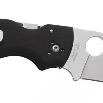 C229PBK Spyderco Shaman FRN black folding knife