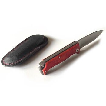 Cudeman MT-10 Mini Piston folding knife red