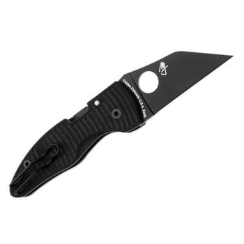 MICROJIMBO SALT" Spyderco folding knife black