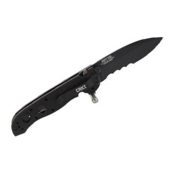 Couteau pliant mixte CRKT "M21-12G" G10 noir