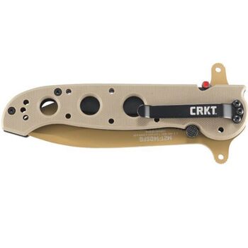 Couteau pliant mixte CRKT "M21-14DSFG" G10 désert