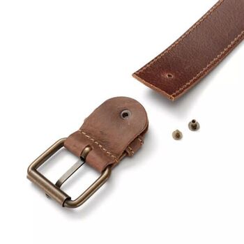 Ceinture cuir marron Hultafors 95cm