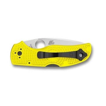 C41PYL5 Spyderco Native 5 Salt yellow folding knife