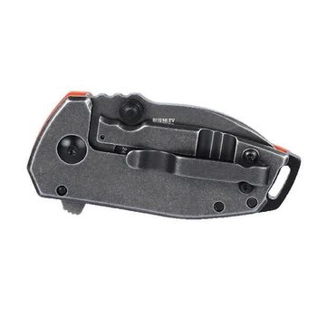 CRKT "Squid Compact" folding knife, orange blackwash, 2486.CR