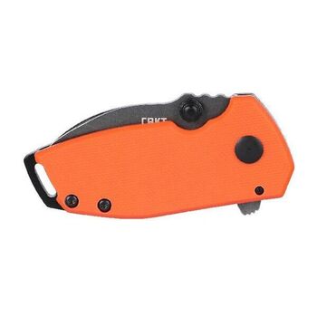 CRKT "Squid Compact" folding knife, orange blackwash, 2486.CR