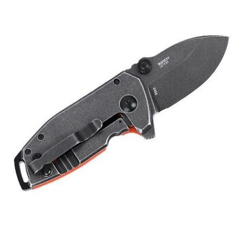 CRKT "Squid Compact" folding knife, orange blackwash, 2486.CR
