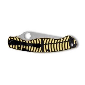 Couteau pliant Spyderco Military 2 salt noir/jaune C36GBKYLMCP2