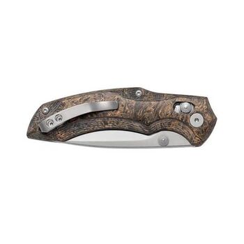 VIPER ‘ONIRO’ series gold-plated carbon steel folding knife V6014FCG