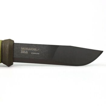 Mora 2000 fixed-blade knife in BlackBlade green