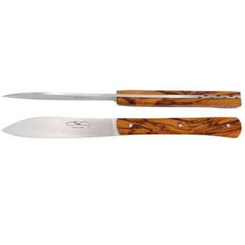 TMC ‘Zen Table’ 6-piece knife set in snakewood