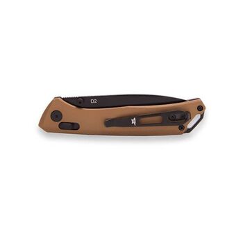 Buck ‘Nomad’ folding knife in bronze-coloured aluminium