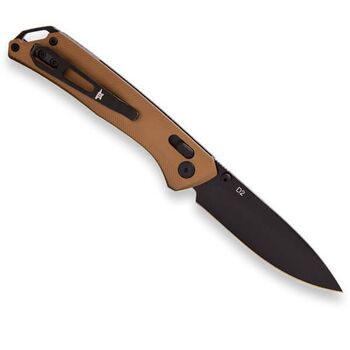 Buck ‘Nomad’ folding knife in bronze-coloured aluminium