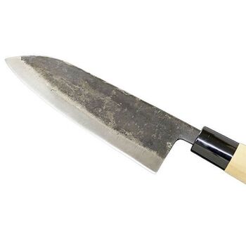Japanese Santoku knife Kanetsune Mukashi-Nagarano series