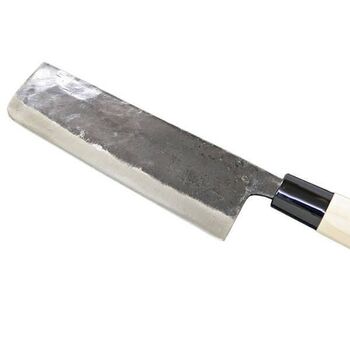 Couteau japonais Nakiri Kanetsune série Mukashi-Nagarano