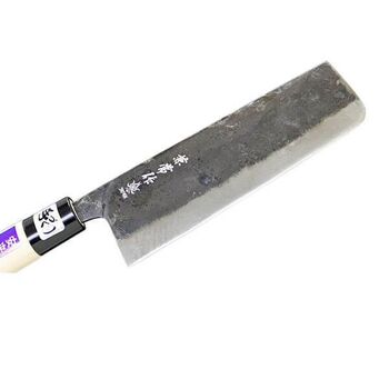 Couteau japonais Nakiri Kanetsune série Mukashi-Nagarano