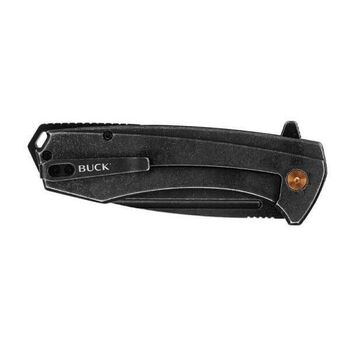 Buck "Ruckus" black folding knife