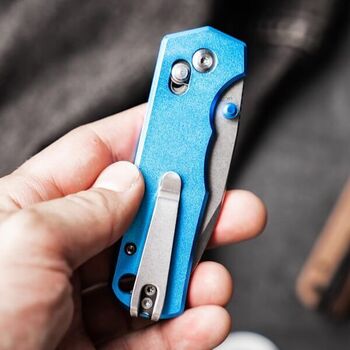 Boker Plus Rockstub Blue Elox Klappmesser