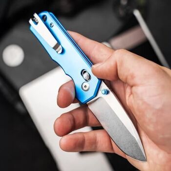 Boker Plus Rockstub Blue Elox Klappmesser