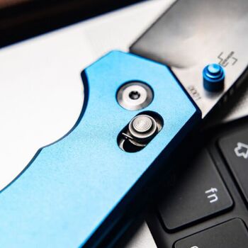 Boker Plus Rockstub Blue Elox Klappmesser