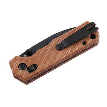 Boker Plus Rockstub Klappmesser, braunes Micarta