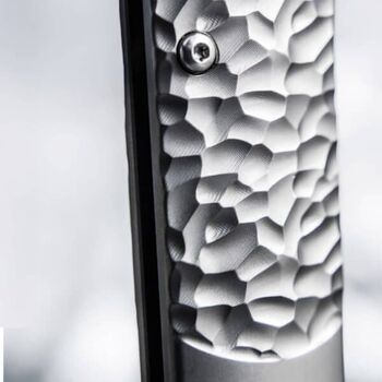 Couteau pliant Boker BRLW Meteorite Damast Platinium Edition