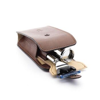 Muhle Fusion Brown Travel Shaving Kit